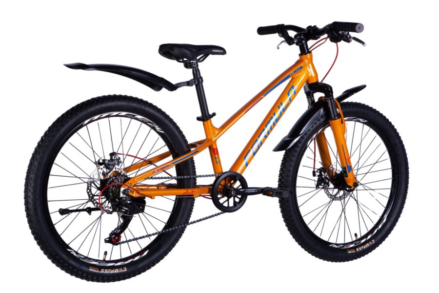 Bicicletă mountain bike portocalie de la Formula.