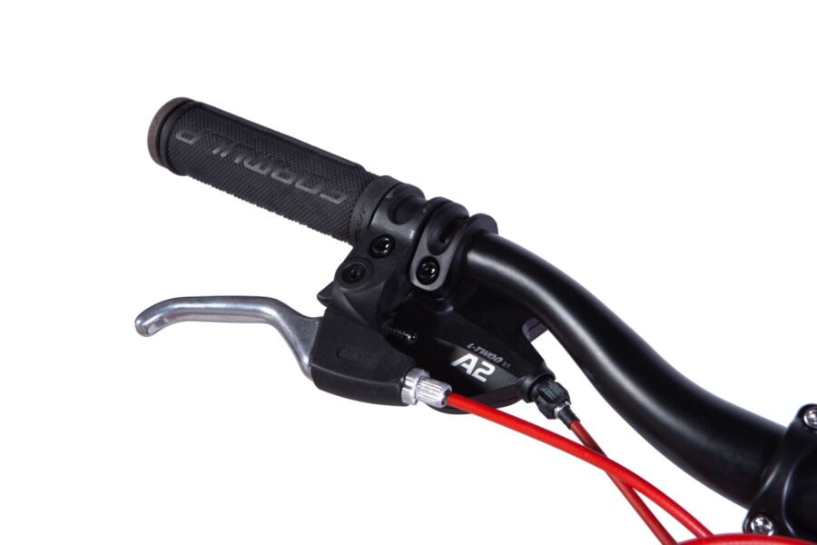 Maneta de frână pentru bicicletă, detaliu tehnic.