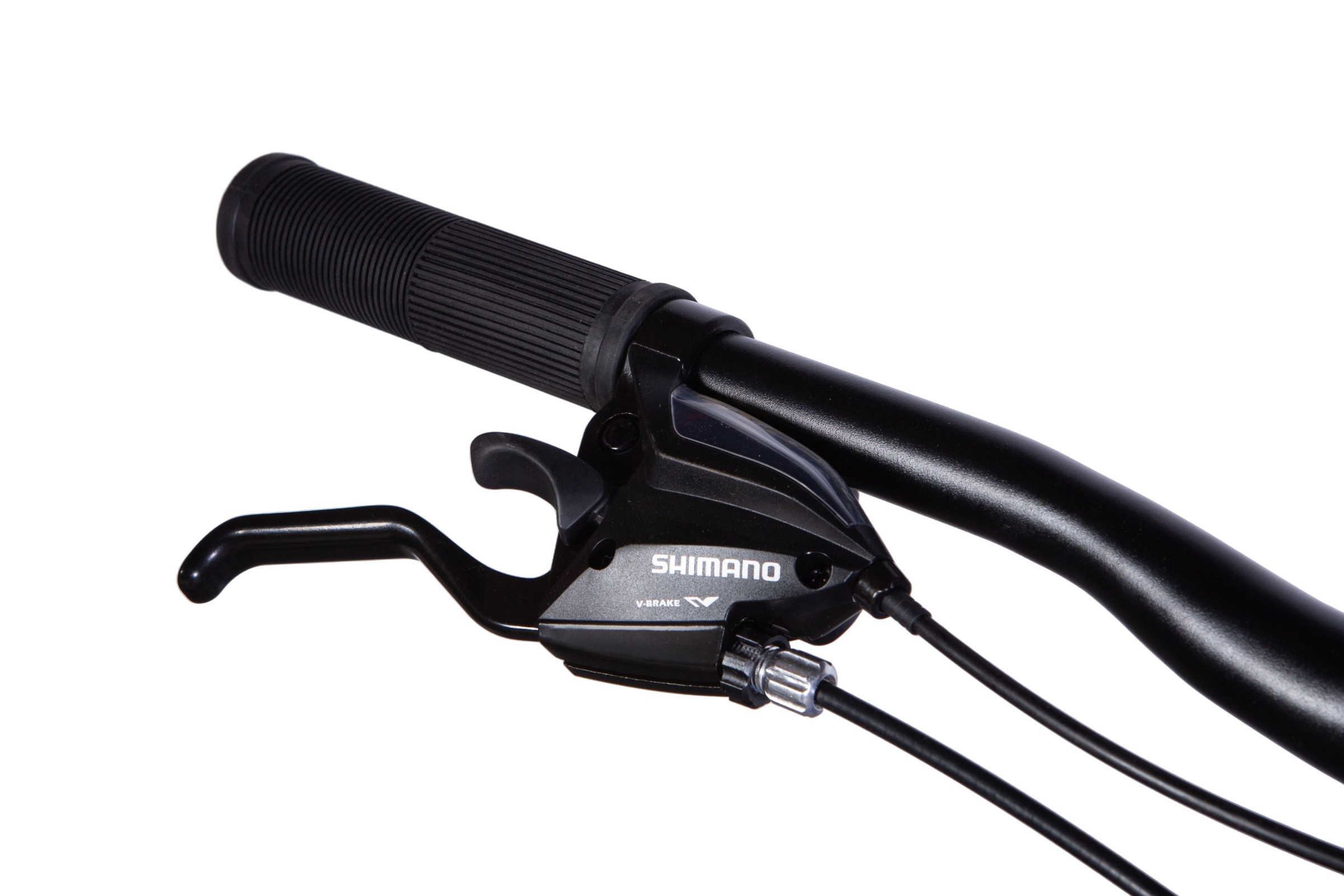 Manetă frână Shimano pe ghidon bicicletă