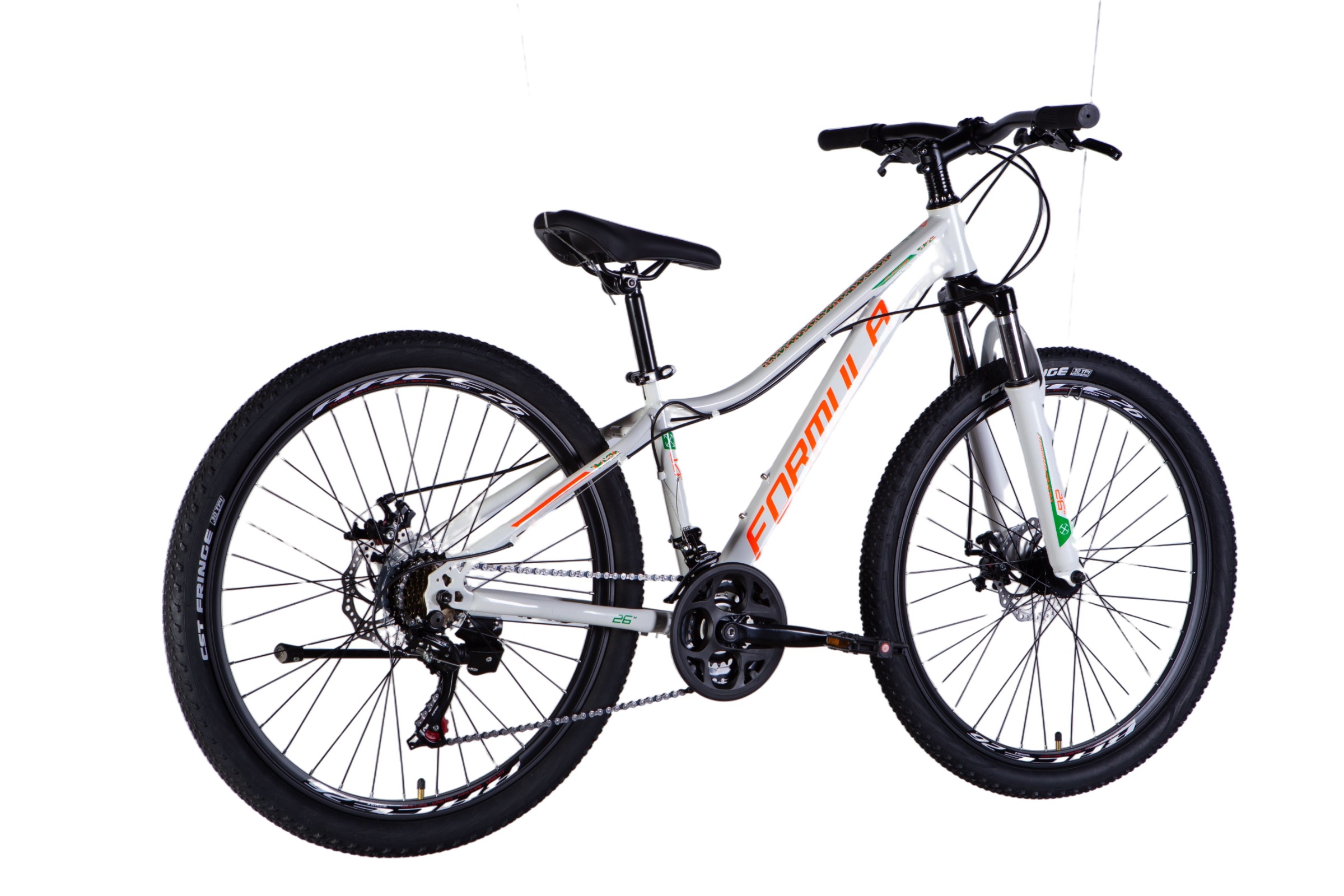 Bicicleta MTB Electra Disc 26", 21 viteze, 150-170 cm, Alb - imagine 3
