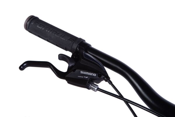 Maneta frână bicicletă Shimano pe ghidon negru