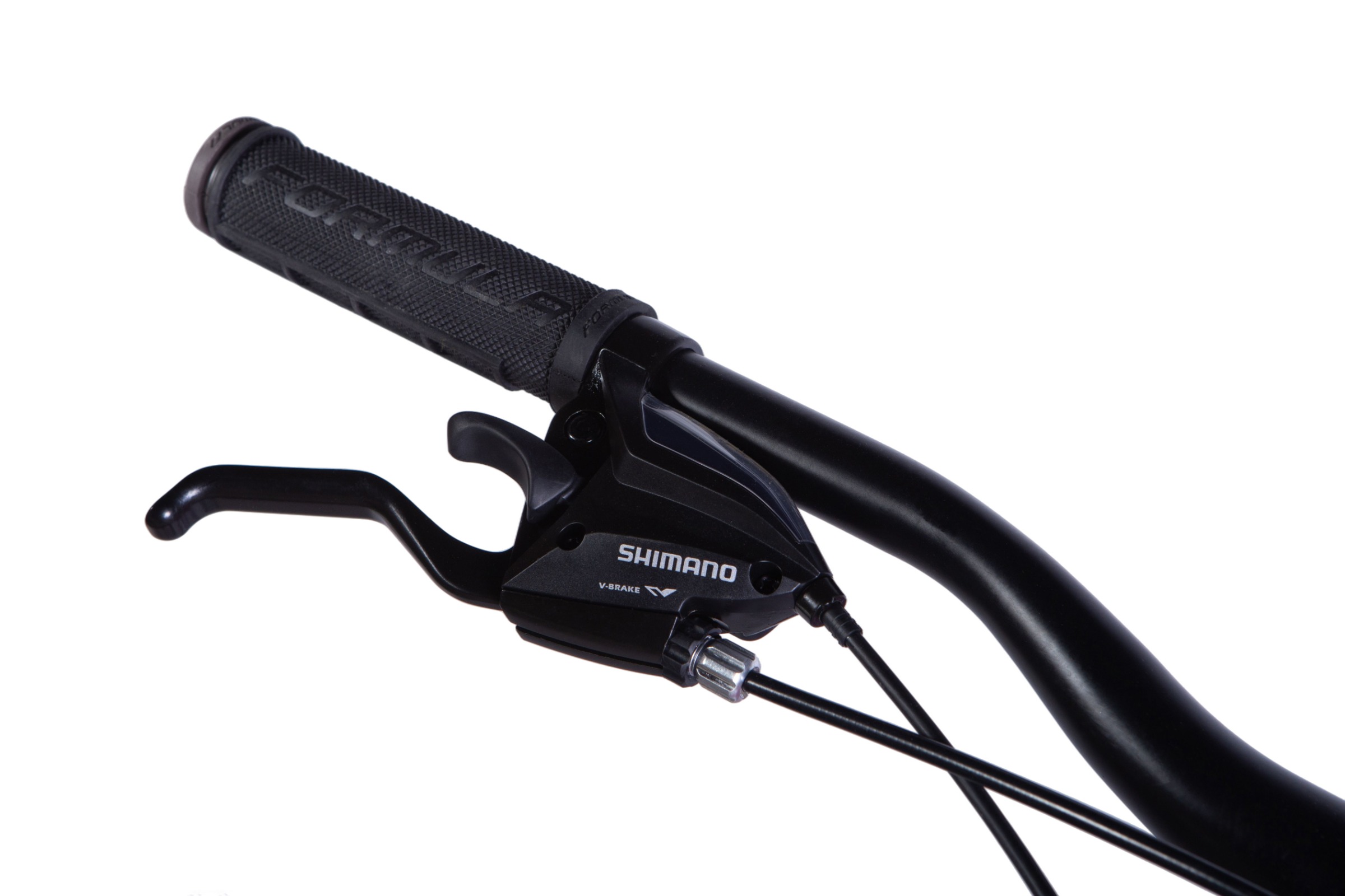 Maneta frână bicicletă Shimano pe ghidon negru