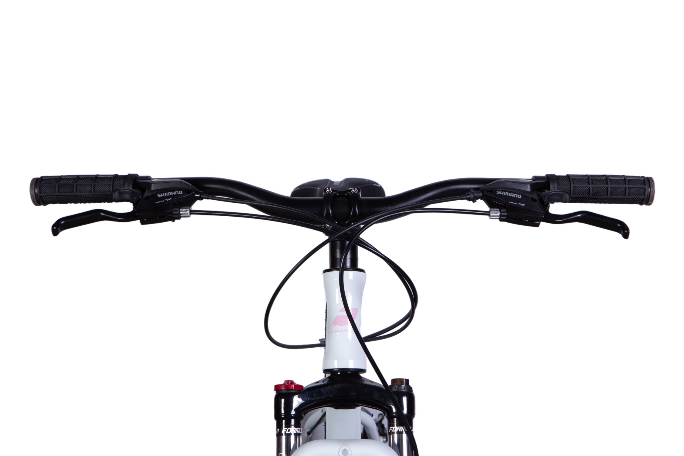 Bicicleta MTB Alpina AM DD 26", Aluminium,150-175 cm, 21 viteze, Alb/Roşu - imagine 4