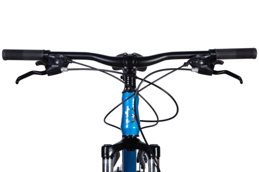 Cadrul unei biciclete cu ghidon negru