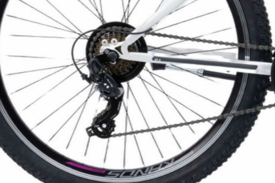 Roata unei biciclete cu angrenaj