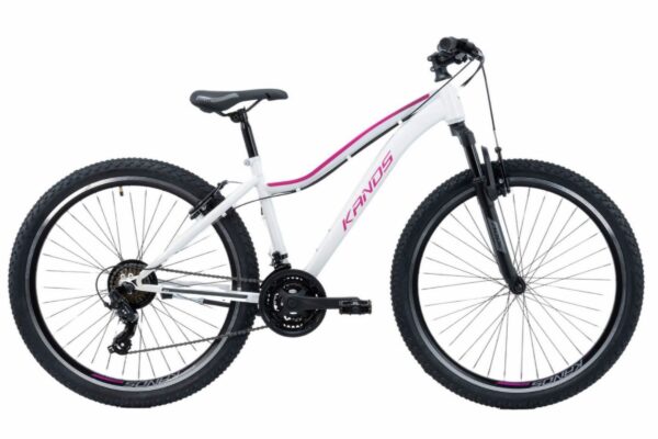 Bicicleta MTB Kands Energy 500, 27,5'', 150-175 cm, 21 viteze, Alb-roz