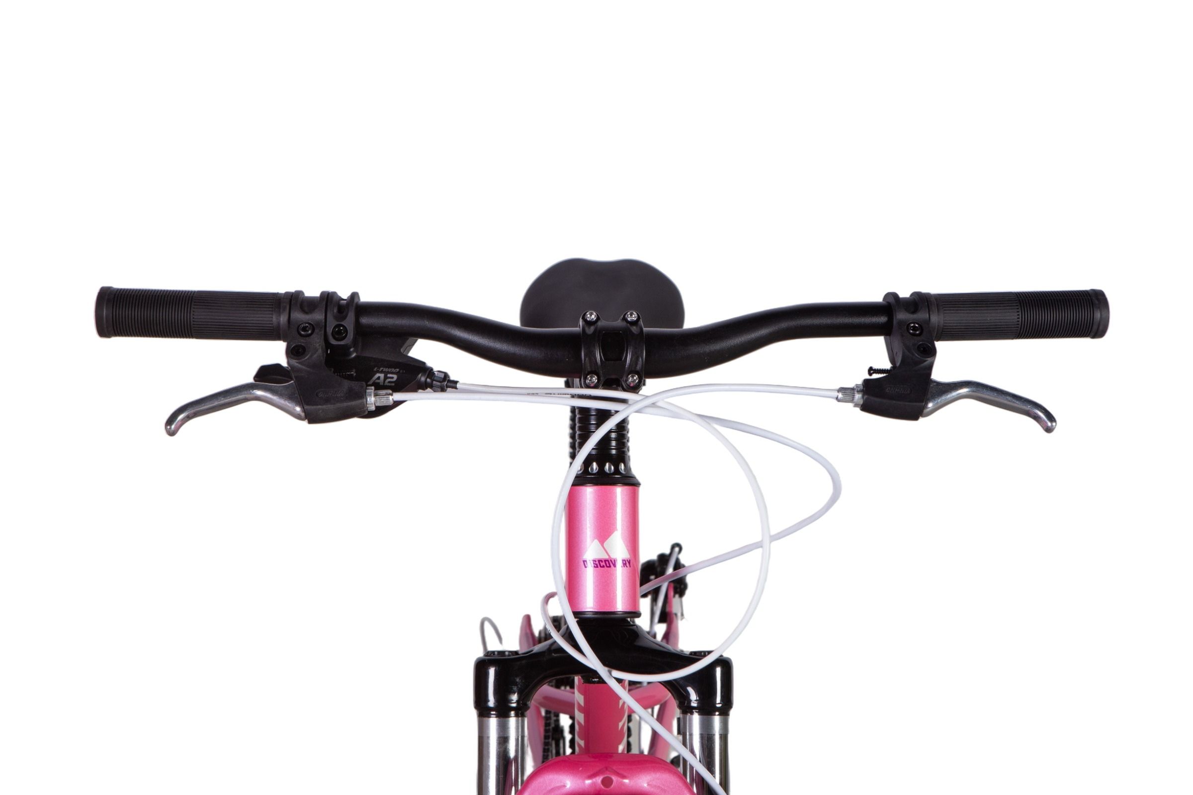 Bicicleta copii MTB Flint 24", 130-150 cm, 7 viteze, Roz - imagine 3