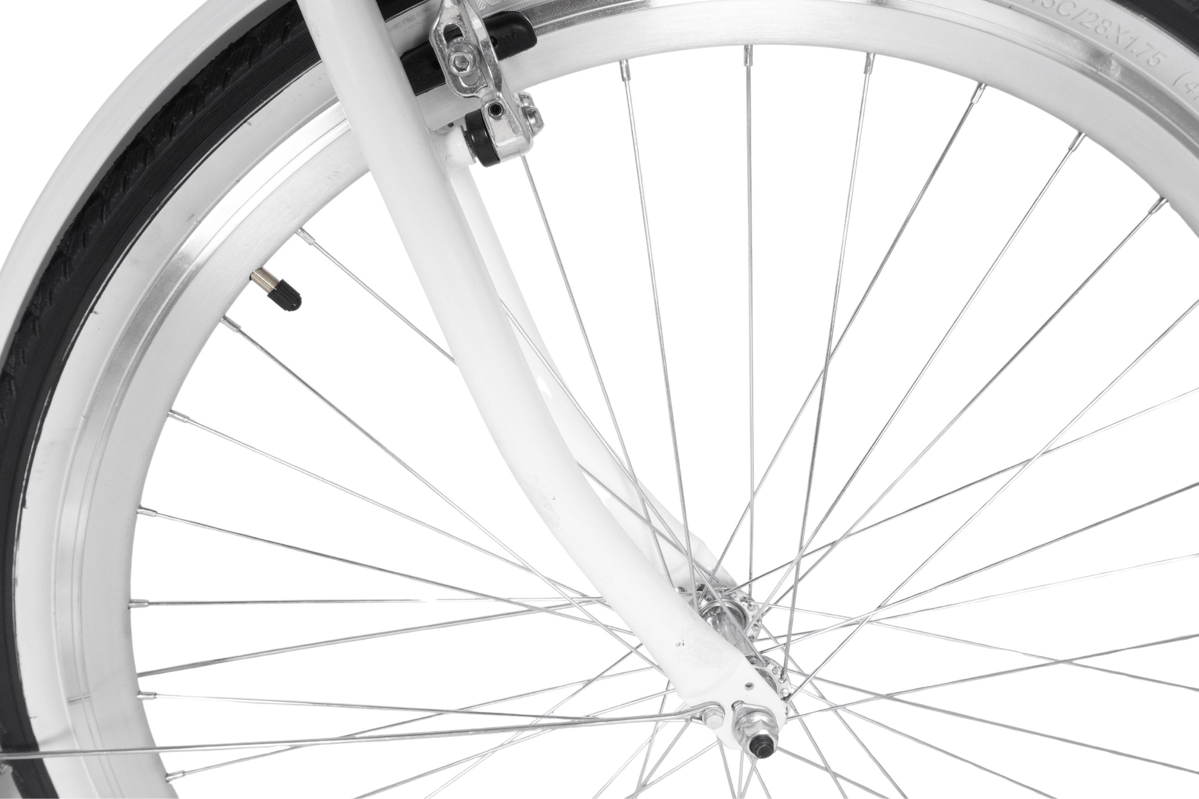 Bicicleta dama Davi Emma 7 viteze, 28", 160-185 cm, Alb/Negru - Outlet - imagine 13