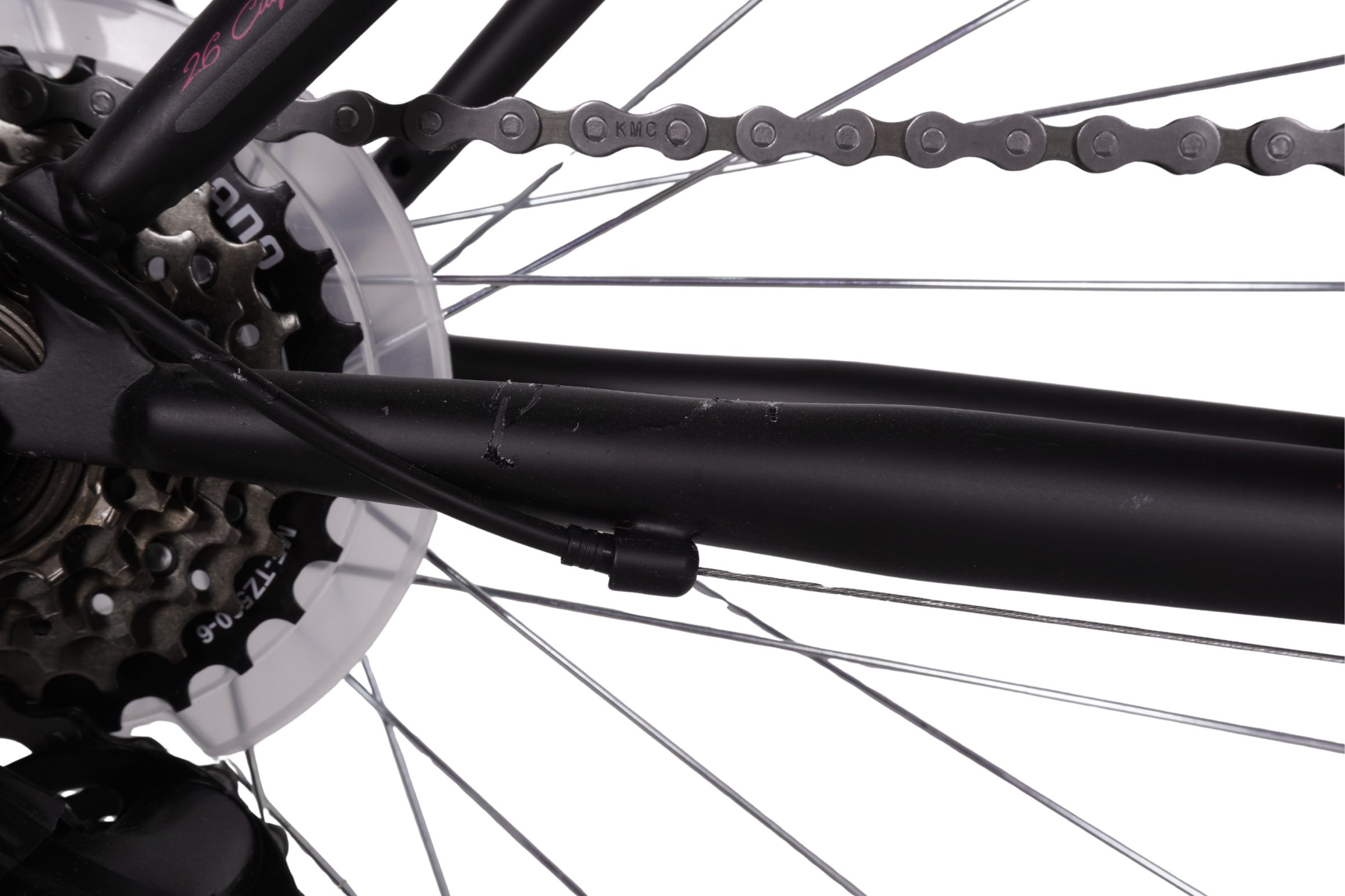 Bicicleta Kands VS-3 26", 150-175 cm, 18 viteze, Negru-roz - Outlet - imagine 4