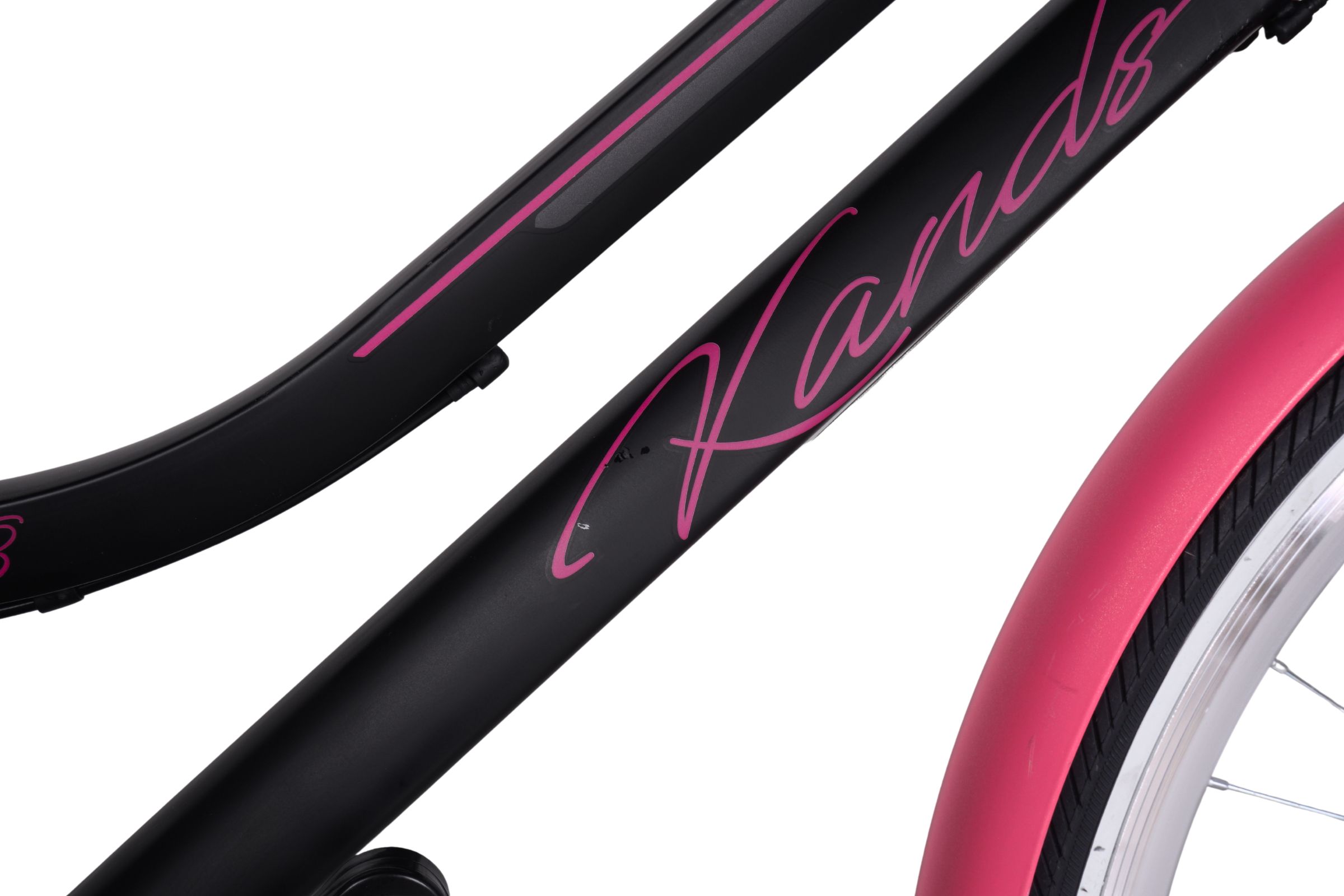 Bicicleta Kands VS-3 26", 150-175 cm, 18 viteze, Negru-roz - Outlet - imagine 6