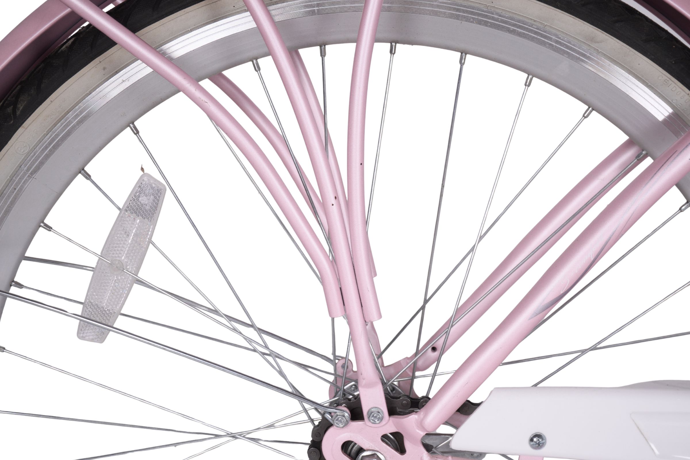 Bicicleta Kands S-Comfort 155-180 cm, 26", 1 viteze, Roz - Outlet - imagine 7