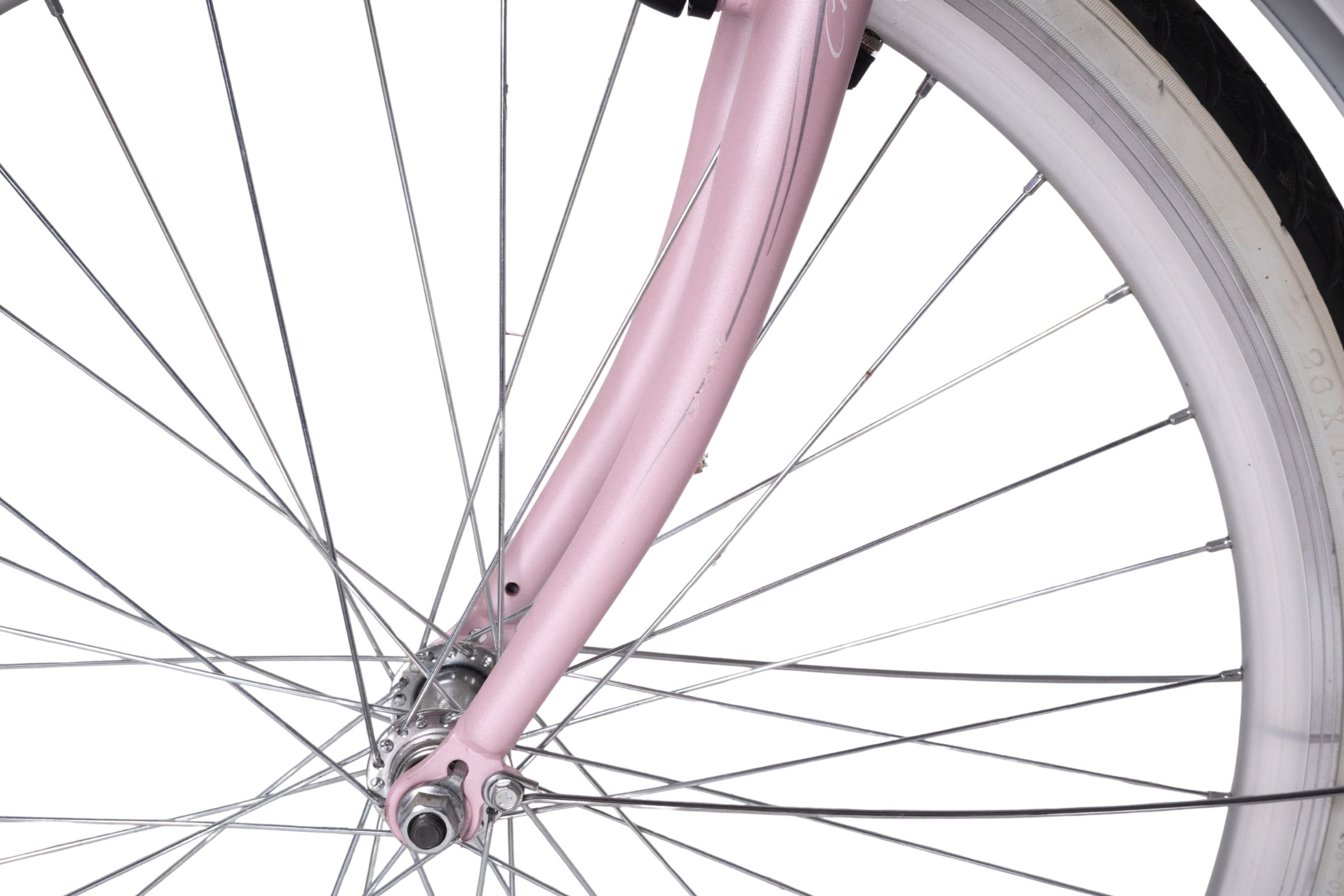 Bicicleta Kands S-Comfort 155-180 cm, 26", 1 viteze, Roz - Outlet - imagine 6