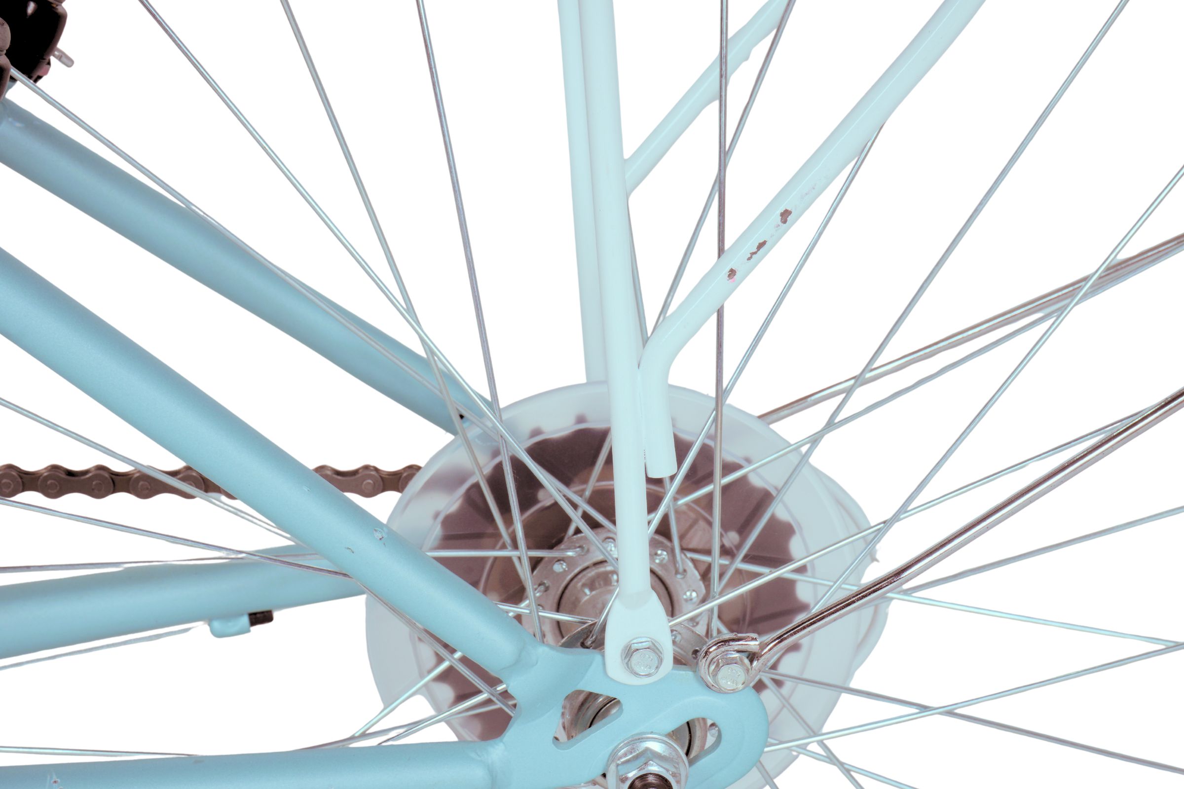 Bicicleta copii Kands Giulietta 24", 130-165 cm, 18 viteze, Albastru - Outlet - imagine 8