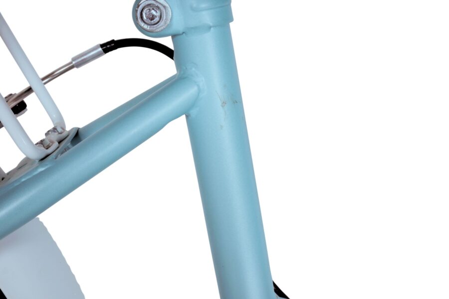 Cadru de bicicletă albastru deschis iluminat