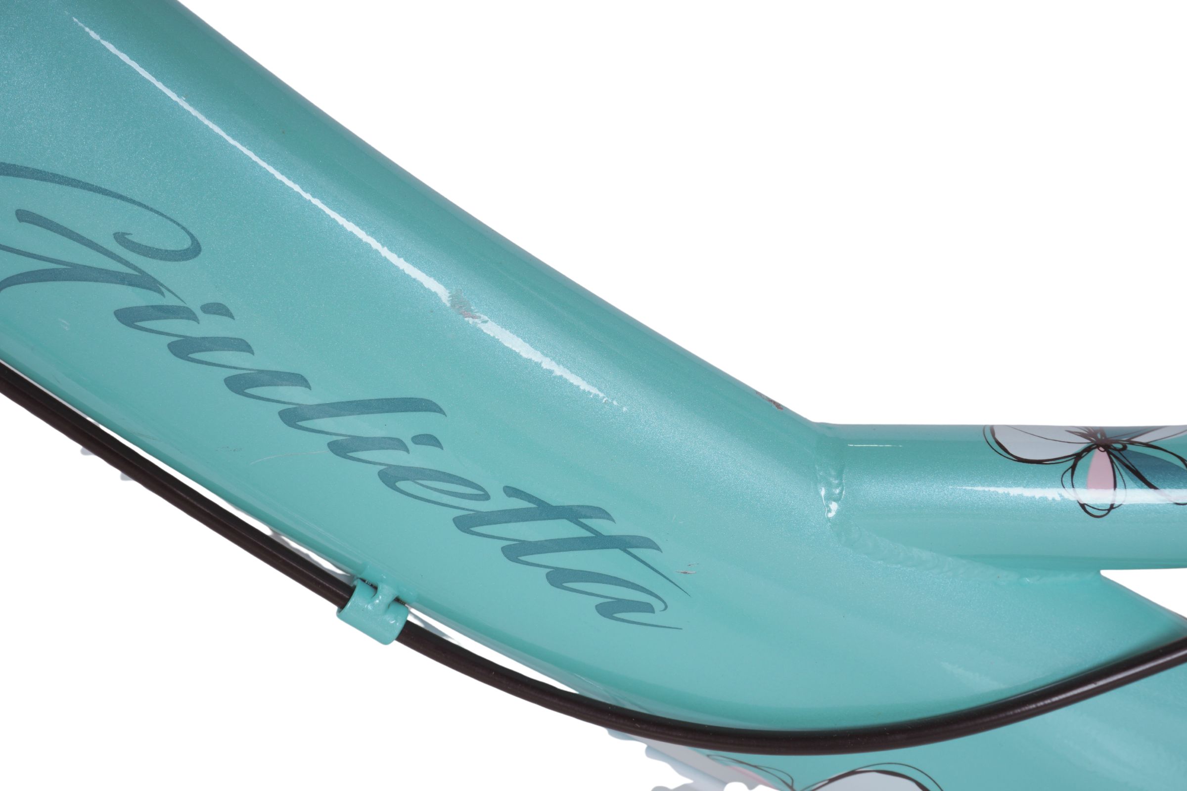 Bicicleta copii Kands Giulietta 130-165 cm, 24", 18 viteze, Menta - Outlet - imagine 4