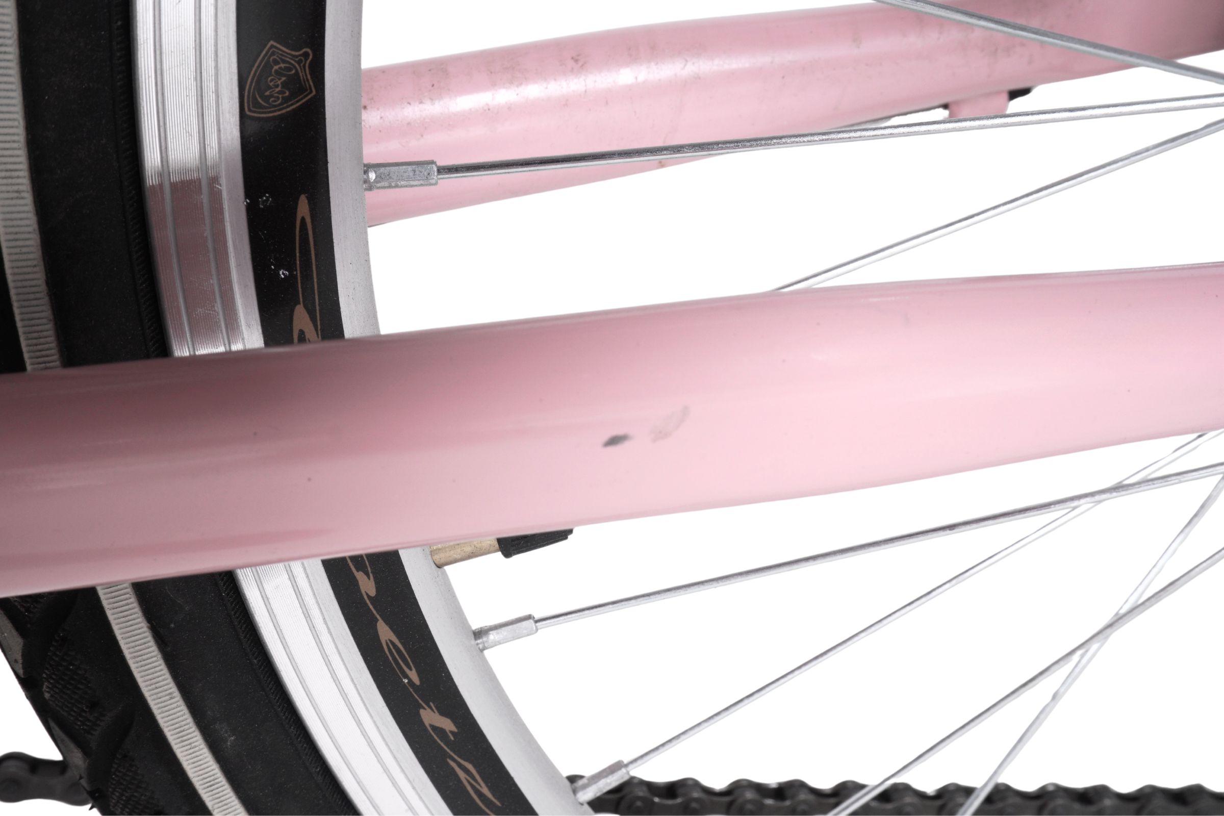 Bicicleta copii Goetze Style 6 viteze, 24" 125-165 cm, Alb-Roz - Outlet - imagine 3