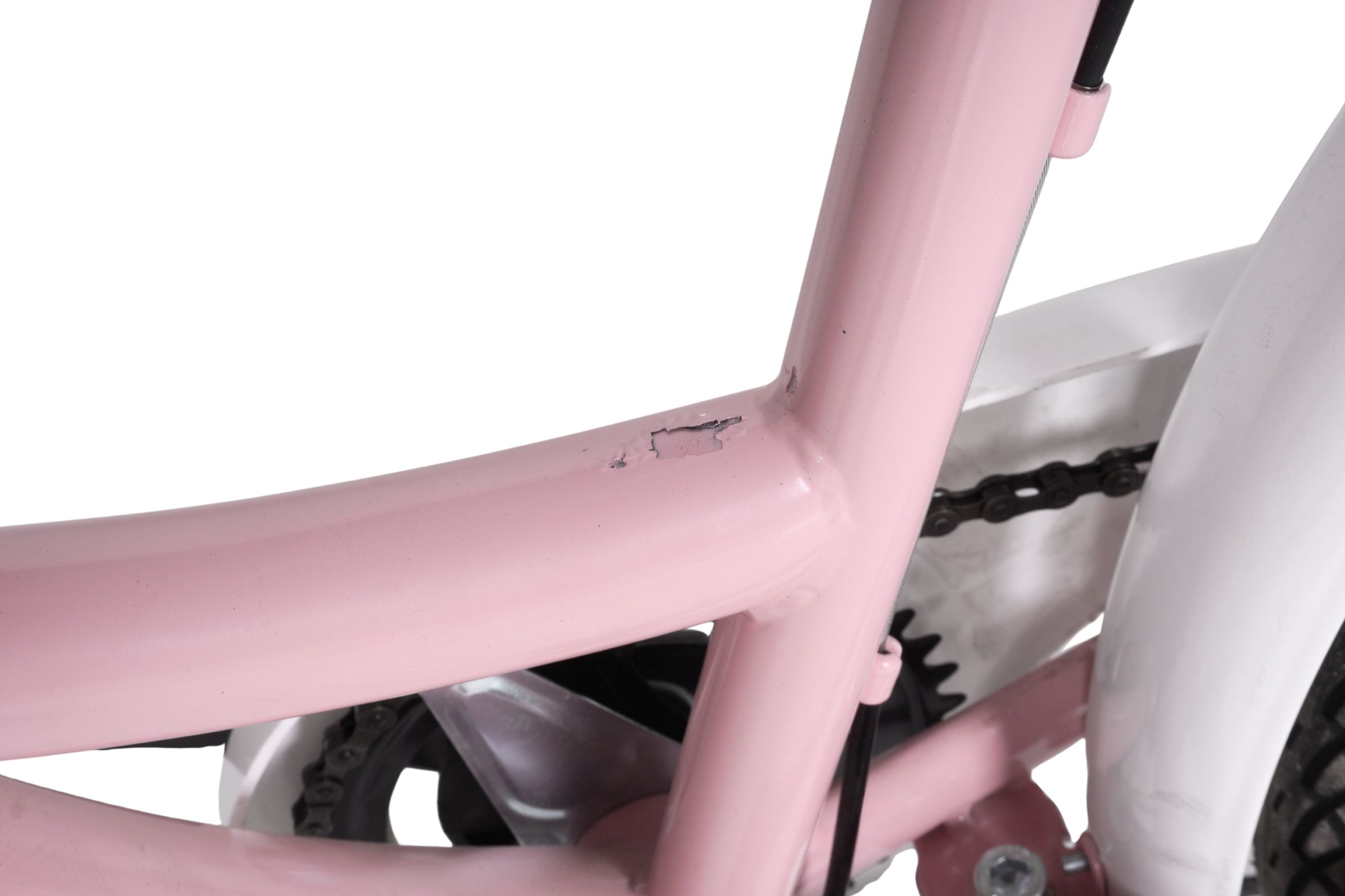 Bicicleta copii Goetze Style 6 viteze, 24" 125-165 cm, Alb-Roz - Outlet - imagine 5