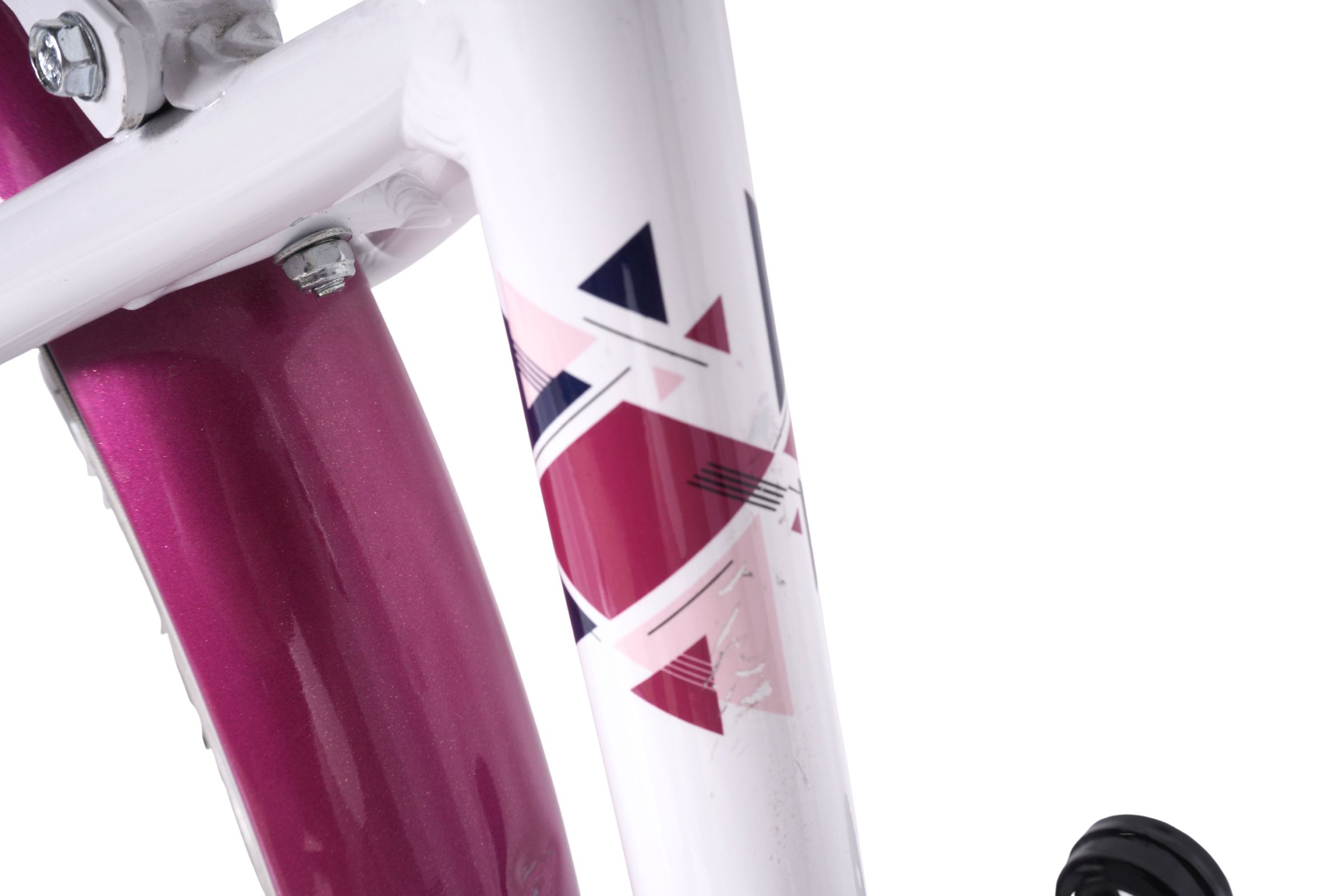 Bicicleta Kands Escape 26", 140-155 cm, 3 viteze, Alb-violet - Outlet - imagine 7