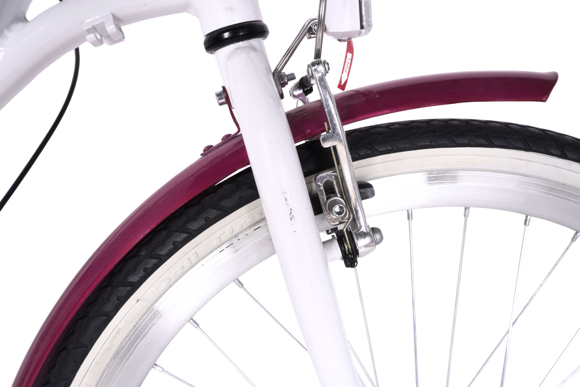 Bicicleta Kands Escape 26", 140-155 cm, 3 viteze, Alb-violet - Outlet - imagine 8