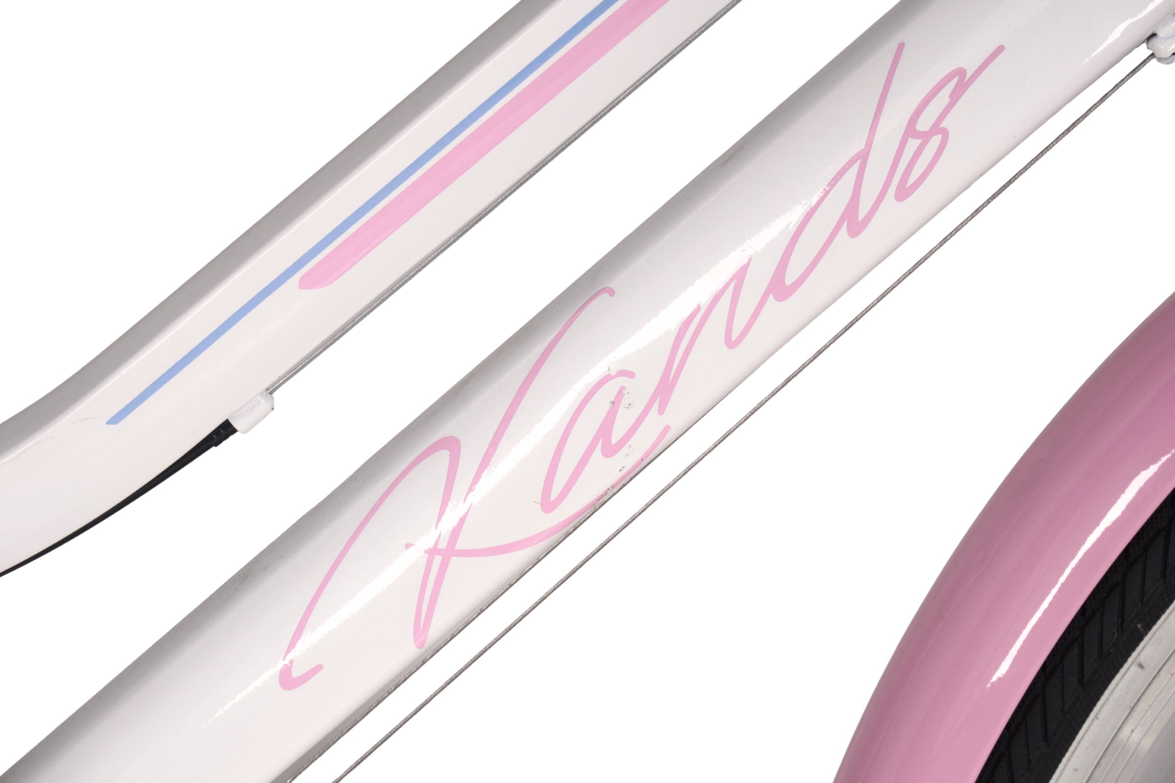 Bicicleta Kands VS-3 26", 150-175 cm, 18 viteze, Alb-roz - Outlet - imagine 5