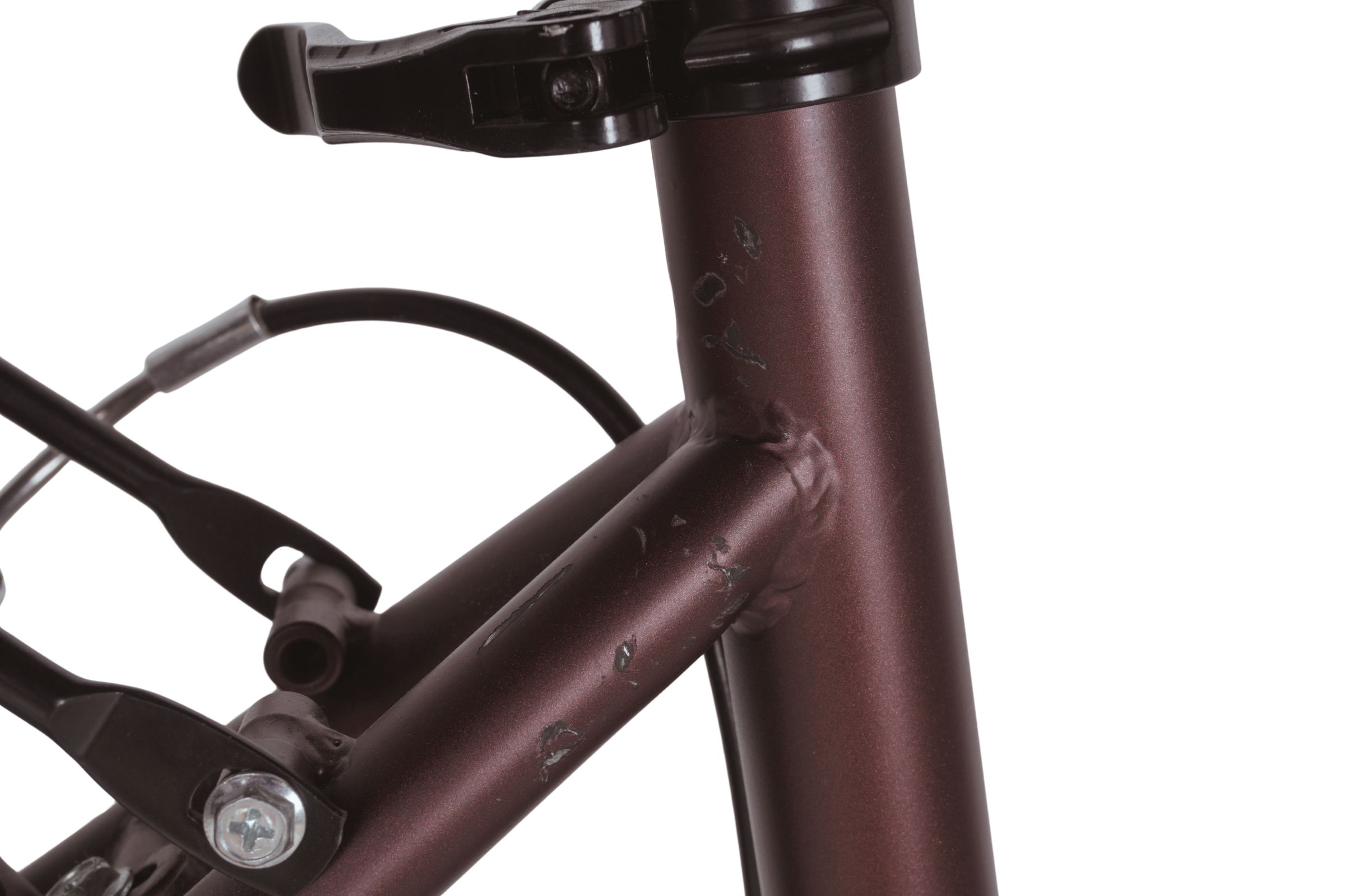 Bicicleta trekking Prestige 26", 150-180 cm, 7 viteze, Roşu - Outlet - imagine 3