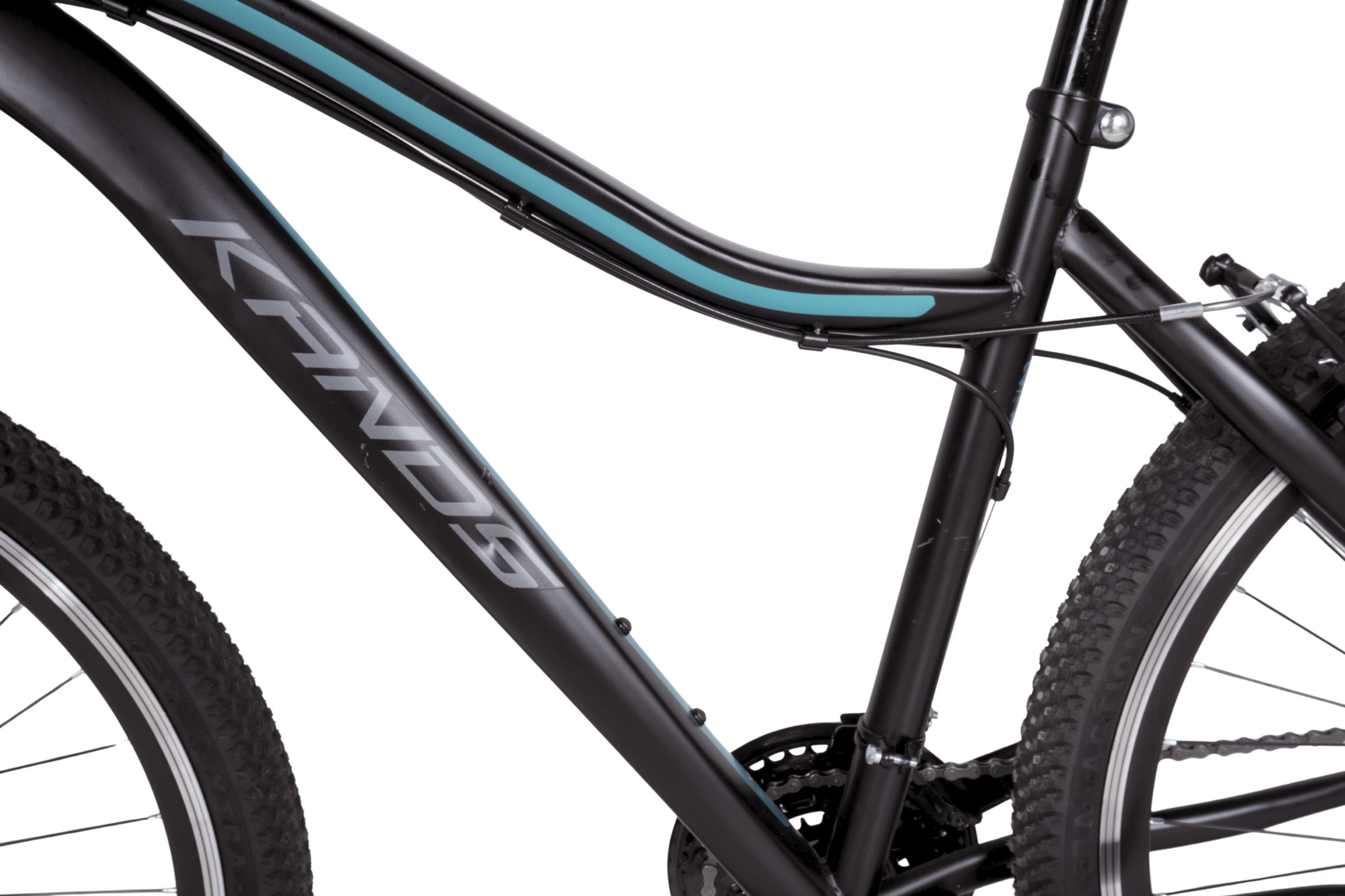 Bicicleta MTB Kands Energy 500 Dama Roata 27,5'', Negru/Verde - Outlet - imagine 3