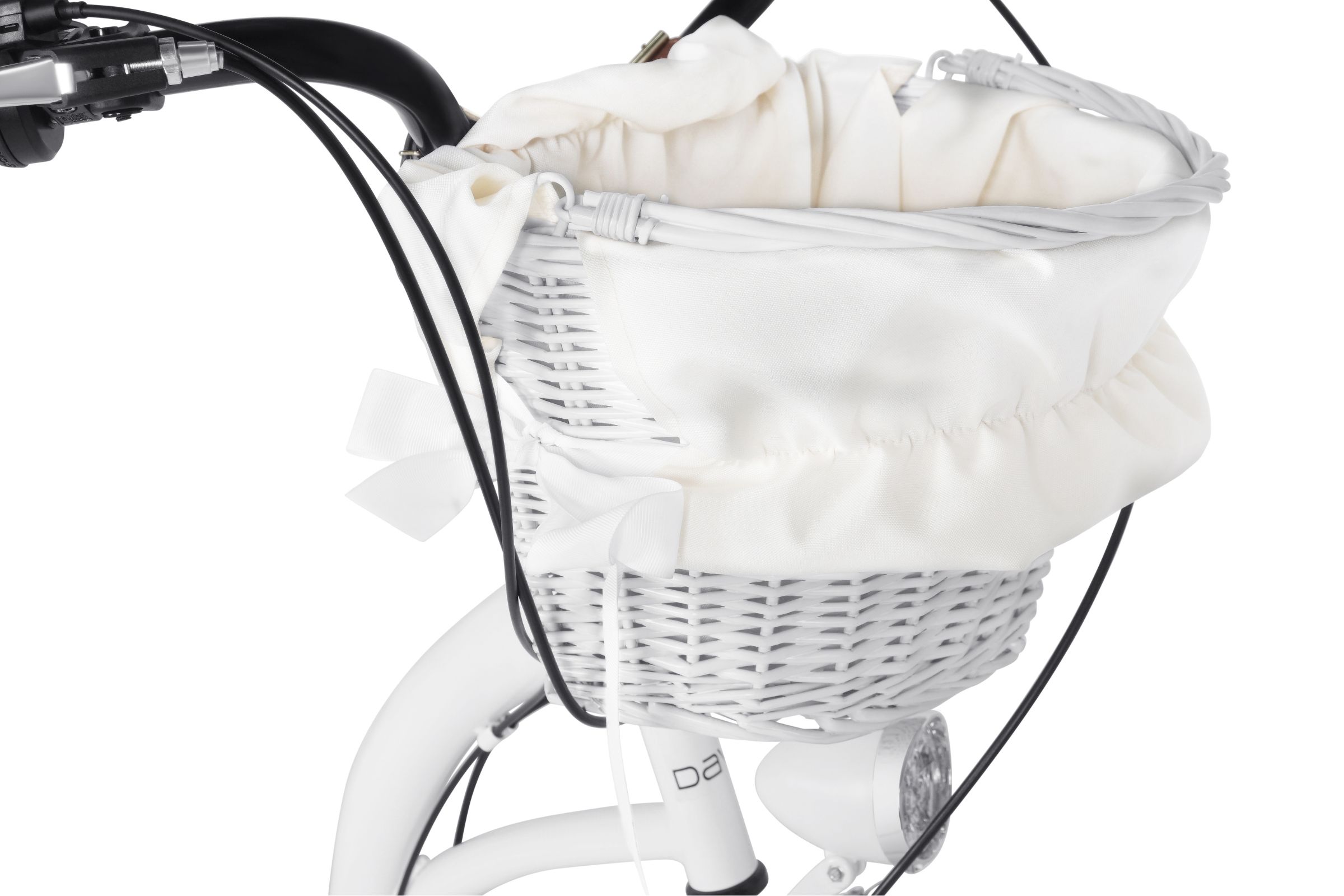 Bicicleta dama Davi Emma 7 viteze, 28", 160-185 cm, Alb/Crem - imagine 3