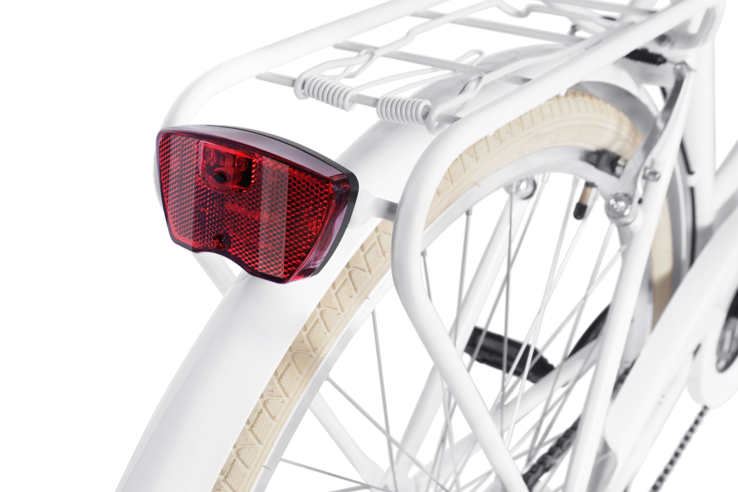 Bicicleta dama Davi Emma 7 viteze, 28", 160-185 cm, Alb/Crem - imagine 8