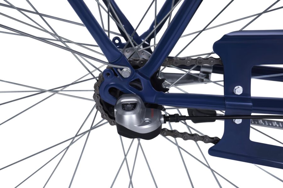 Detaliu sistem transmisie bicicletă