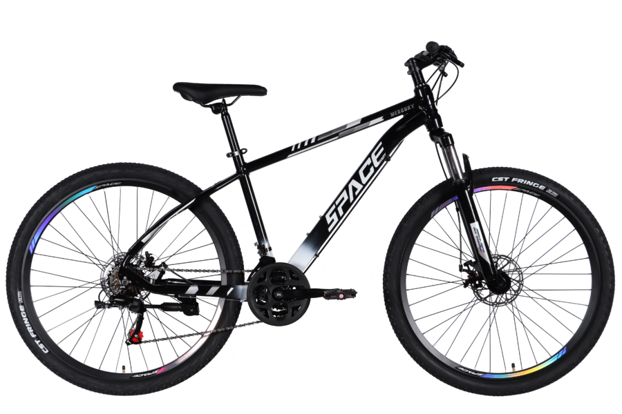 bicicleta mtb mercury aluminiu, 27.5", 160 185 cm, 21 viteze, negru