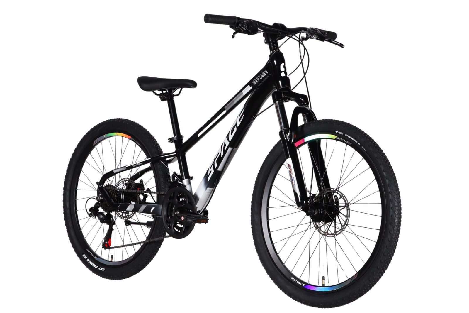 bicicleta copii mercury aluminiu, 24", 130 160 cm, 21 viteze, negru/rose (copy)