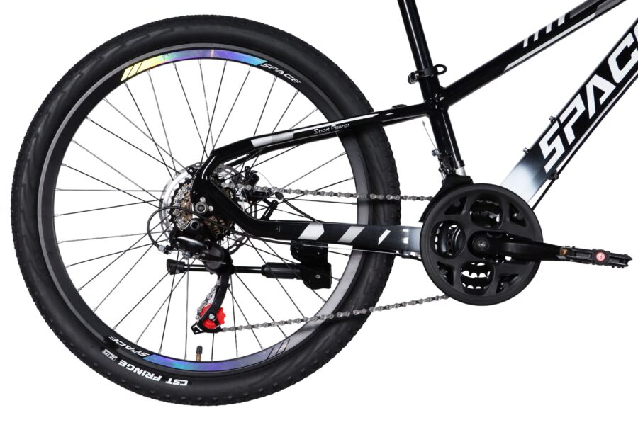 Roata unei biciclete cu design modern