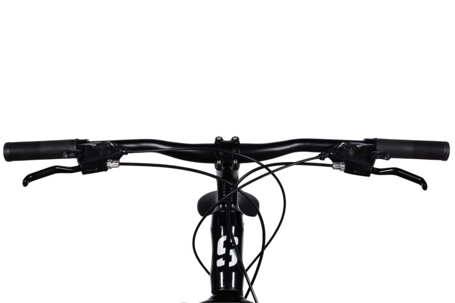 Mânerele unui bicicletă cu frâne și cabluri