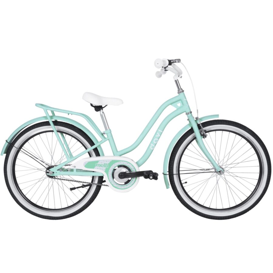 bicicleta copii davi molli, 24", 130 165 cm, 1 viteza, menta