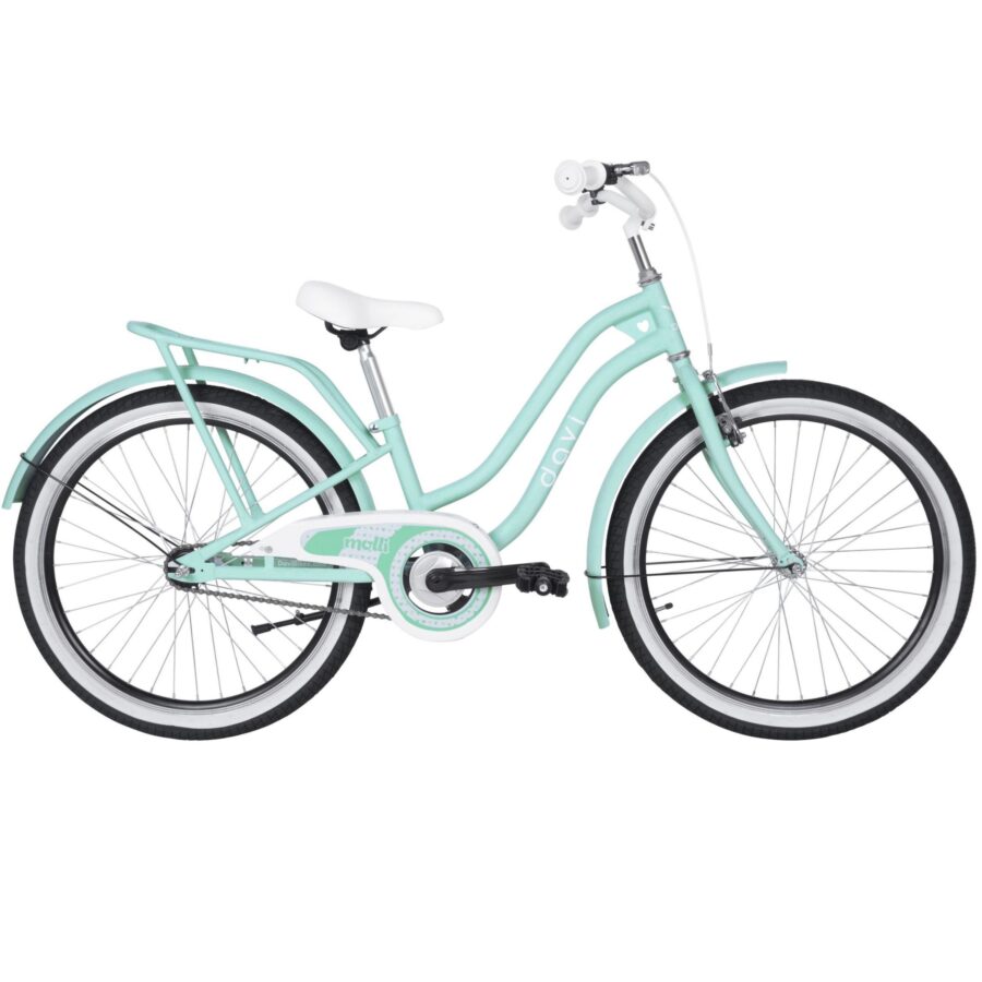 bicicleta copii davi molli, 24", 130 165 cm, 1 viteza, menta