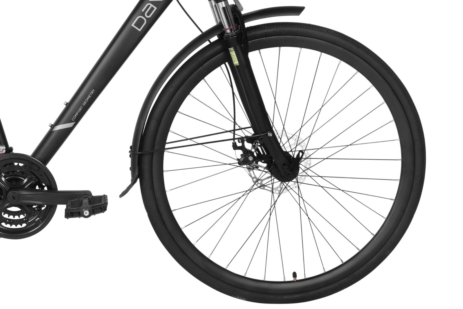 bicicletă tekking davi adventuro, 28", 160 185 cm, negru