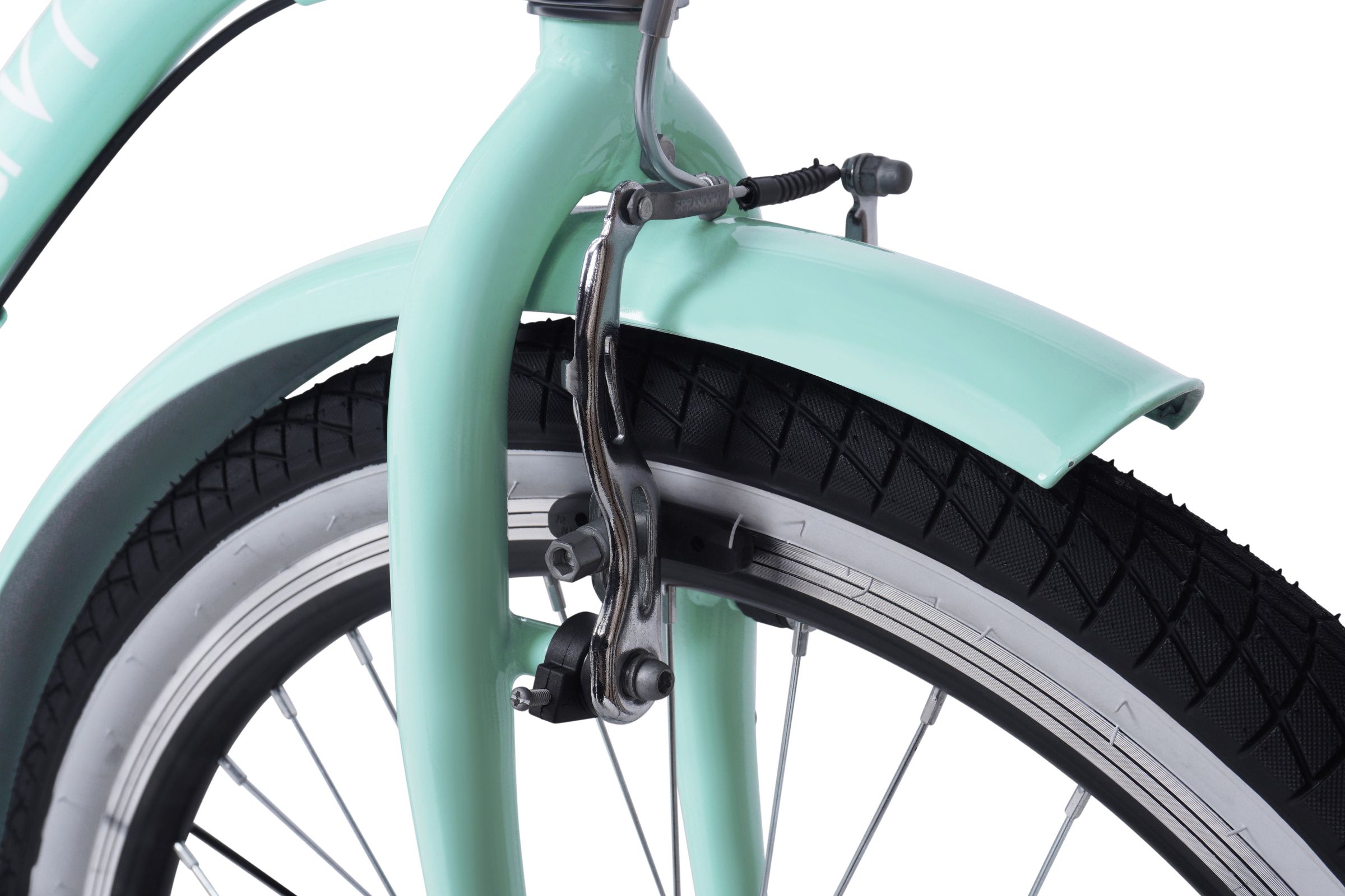 bicicleta copii molli, 24", 130 165 cm, 1 viteza, menta