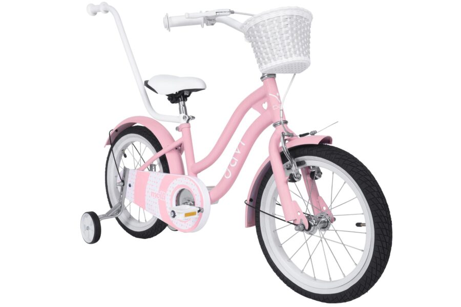 bicicleta copii molli, 16", 95 110 cm, 1 viteza, roz