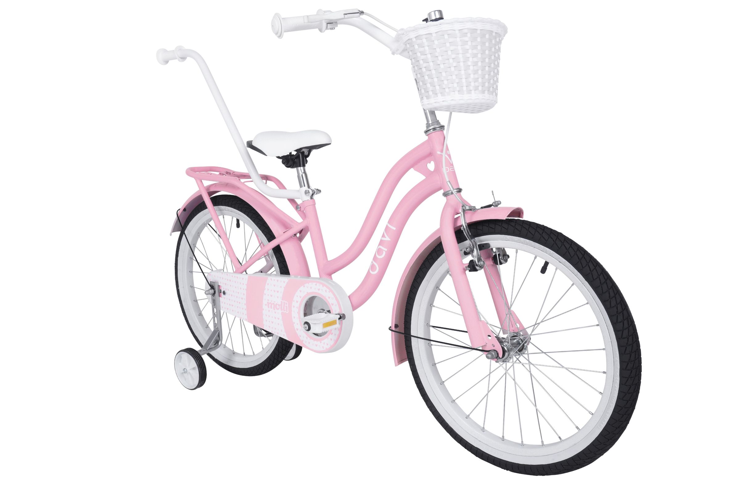 bicicleta copii molli, 20", 110 130 cm, 1 viteza, roz
