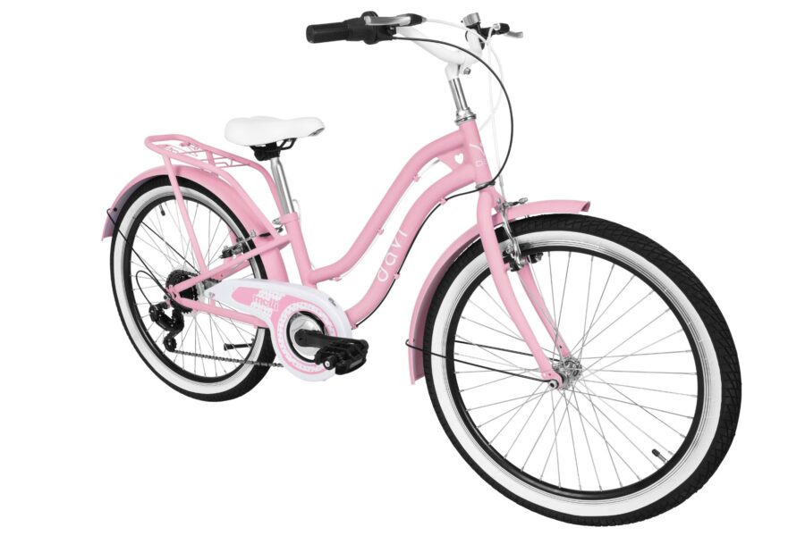 bicicleta copii molli, 24", 130 165 cm, 7 viteze, roz