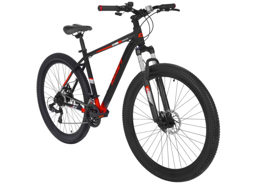 bicicleta mtb davi montaro aluminiu, 29", 170 195 cm, 21 viteze, negru/rosu (copy)