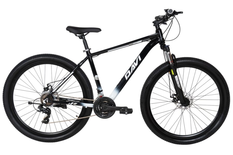 bicicleta mtb davi montaro aluminiu, 29", 170 195 cm, 21 viteze, negru/rosu (copy)
