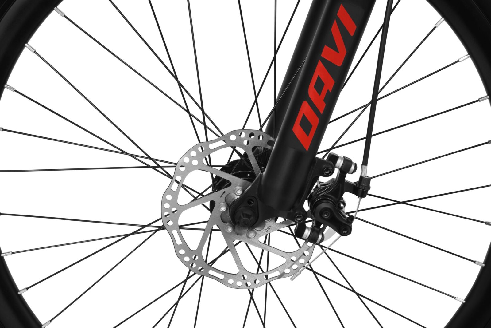 bicicleta copii davi terrano 24", 130 160 cm, 21 viteze, negru/rosu