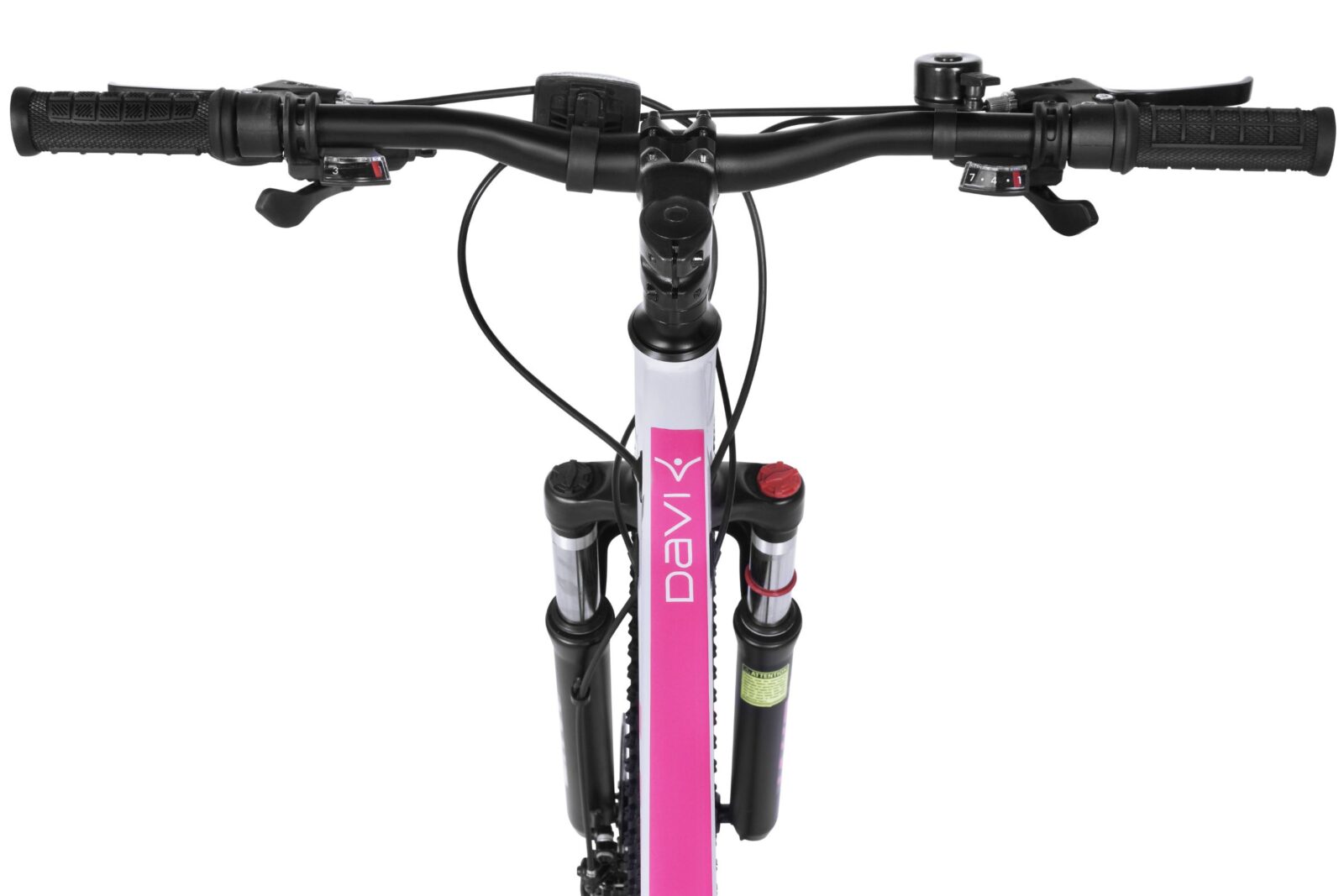 bicicleta mtb bonita 26", 145 170 cm, 21 viteze, alb/roz