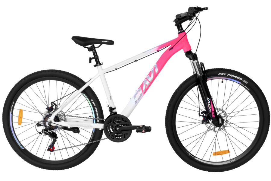 bicicleta davi montaro aluminiu, 27,5", 160 185 cm, 21 viteze, negru/rosu (copy)