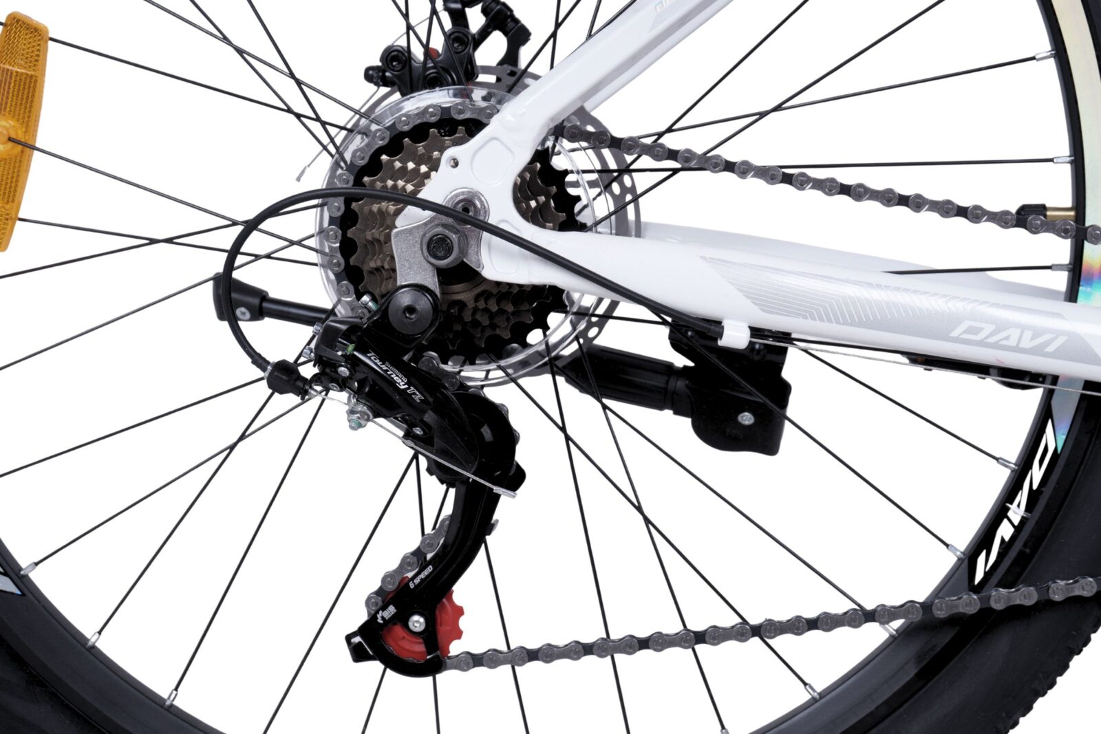 bicicleta davi montaro aluminiu, 27,5", 160 185 cm, 21 viteze, negru/rosu (copy)