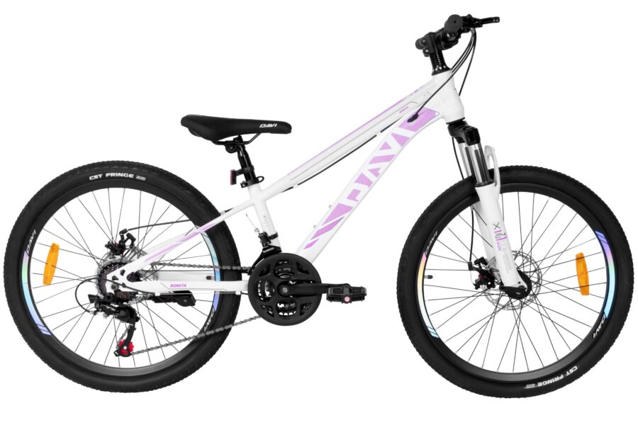 bicicleta copii davi terrano 24", 130 160 cm, 21 viteze, negru/rosu (copy)