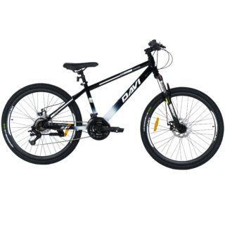 Bicicleta MTB Davi Terrano 26", 145-170 cm, 21 viteze, Negru/Alb