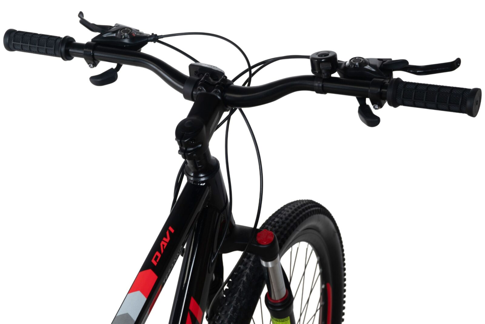 bicicleta mtb davi terrano 29", 170 195 cm, 21 viteze, negru/rose
