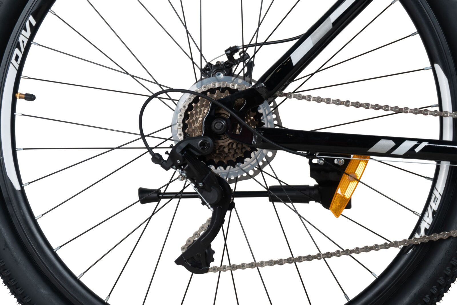 bicicleta mtb davi terrano 29", 170 195 cm, 21 viteze, gri/albastru (copy)